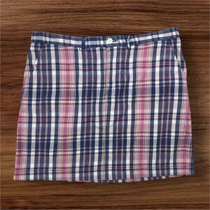 Ralph Lauren Sport Muliti-color Plaid Mini Skirt. Size 8